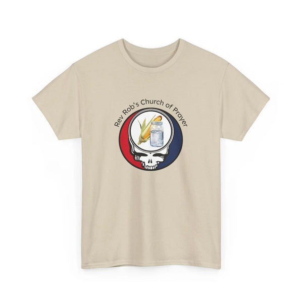 Grateful Dead - Rev Rob’s Church of Prayer Grateful Dead Steal Your Face T-Shirt - StealieShop